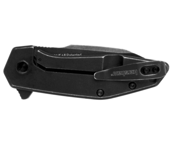 Coltello pieghevole Kershaw Gravel KS.2065 con manico in acciaio lavato nero 8,9 cm 2