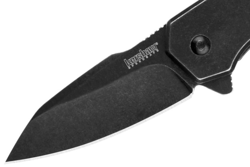 Klappmesser Kershaw Gravel KS.2065 Stahlgriff mit Blackwashed-Finish 8,9cm