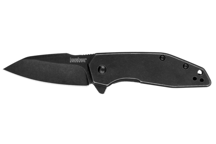 Kershaw Gravel KS.2065 foldekniv sortvasket stålhåndtak 8,9 cm