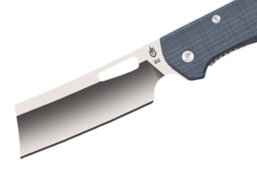 Gerber New Flatiron foldekniv GE001795 blått micartahåndtak 11,9 cm