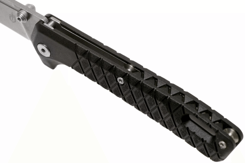 Gerber Zilch GE001879 coltello pieghevole con manico nero in nylon/fibra di vetro 10,3 cm