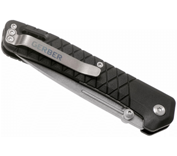 Gerber Zilch GE001879 foldekniv svart nylon/glassfiberhåndtak 10,3 cm 2