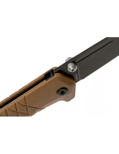 Gerber Zilch GE001881 blackwashed folding knife nylon/fiberglass handle coyote 10,3cm