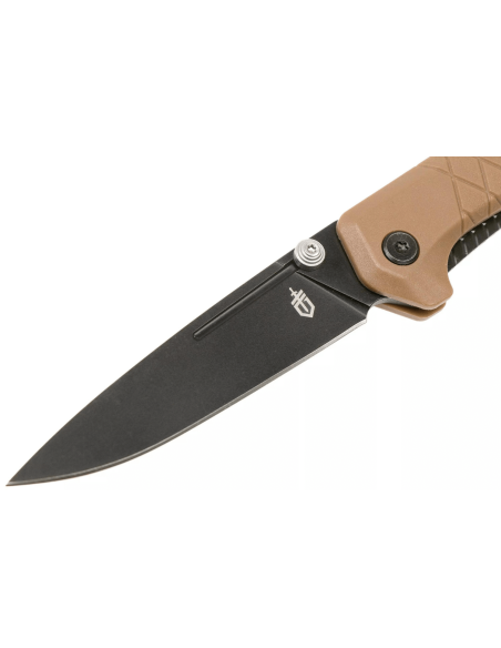Gerber Zilch GE001881 blackwashed foldekniv nylon/glasfiber håndtag coyote 10,3cm