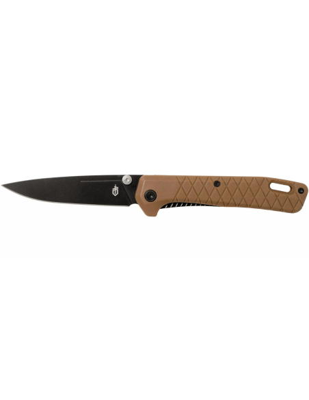 Klappmesser Gerber Zilch GE001881 blackwashed Nylon-/Glasfasergriff coyote 10,3cm