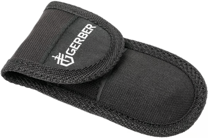 Gerber Gator GE003660 fällkniv svart nylon/glasfiberhandtag 12cm alligatormönster + slida