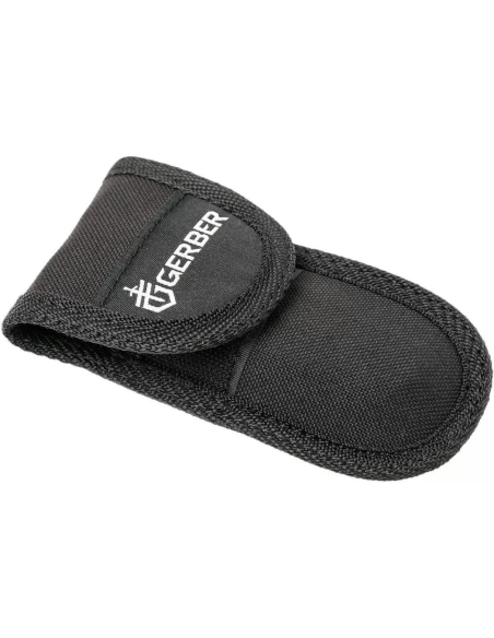 Navaja plegable Gerber Gator GE003660 12cm mango negro de nylon/fibra de vidrio con dibujo de cocodrilo + funda