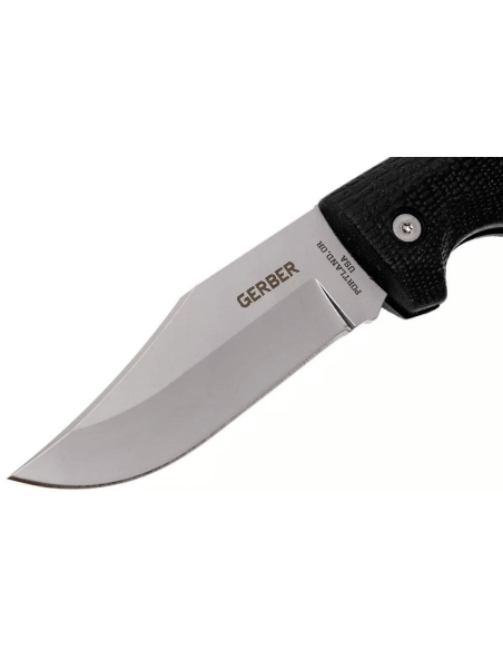 Gerber Gator GE003660 vouwmes zwart nylon/fiberglas handvat 12cm alligator patroon + schede