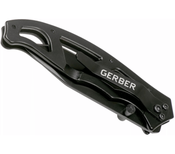GE003626 Navalha dobrável Gerber Paraframe I Tanto 10,5 cm cabo esqueleto em aço inoxidável preto 2