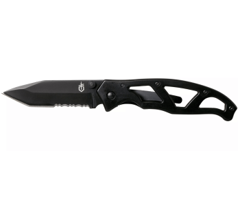GE003626 Cuchillo plegable Gerber Paraframe I Tanto 10.5cm mango esqueleto de acero inoxidable negro