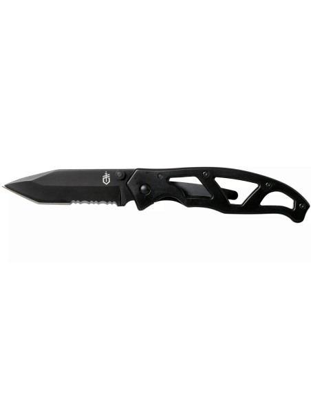 GE003626 Cuchillo plegable Gerber Paraframe I Tanto 10.5cm mango esqueleto de acero inoxidable negro