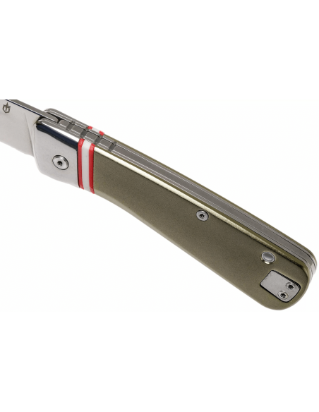 Gerber Straightlace fällkniv GE001663 grönt aluminiumhandtag 10,1cm