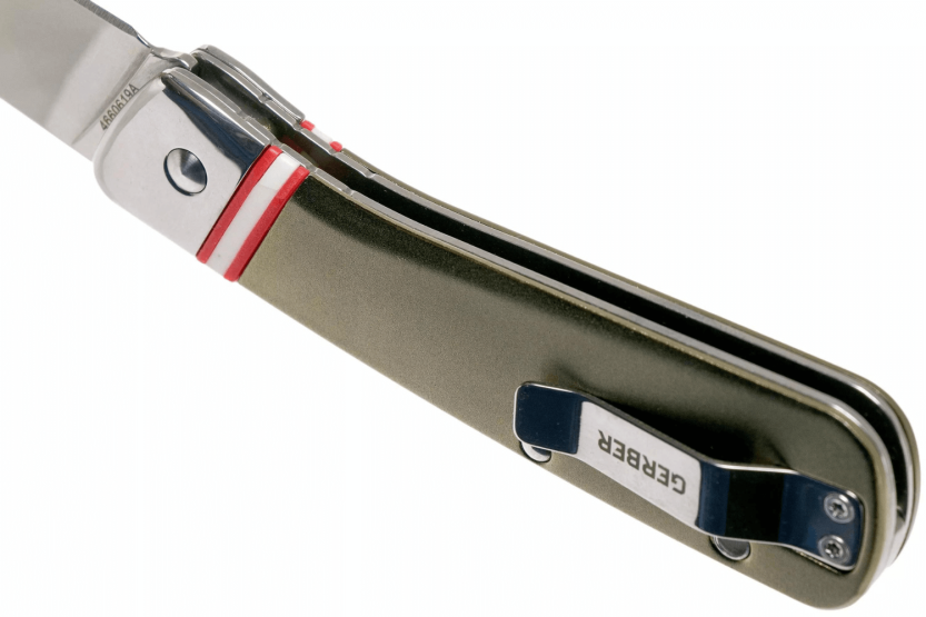 Gerber Straightlace foldekniv GE001663 grønt aluminiumshåndtak 10,1 cm