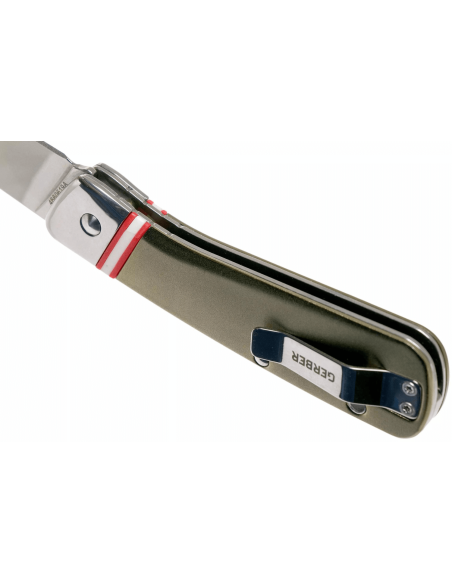 Gerber Straightlace fällkniv GE001663 grönt aluminiumhandtag 10,1cm