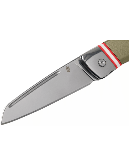 Gerber Straightlace fällkniv GE001663 grönt aluminiumhandtag 10,1cm