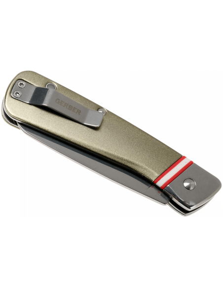 Klappmesser Gerber Straightlace GE001663 Aluminiumgriff grün 10,1cm
