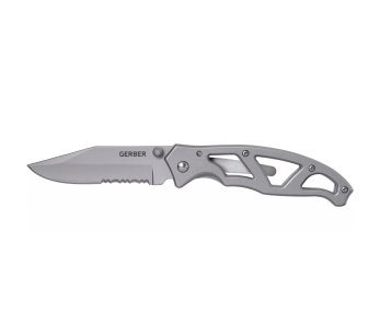 Gerber Paraframe fällkniv GE04844 grått stål med skeletthandtag