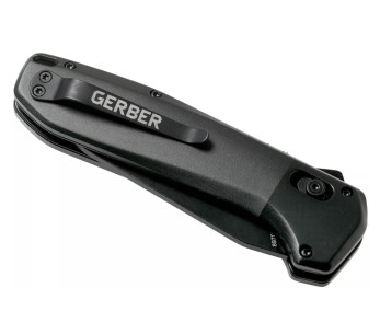 Navalha dobrável Gerber HighBrow Large GE001713 cabo em alumínio preto 12cm 2