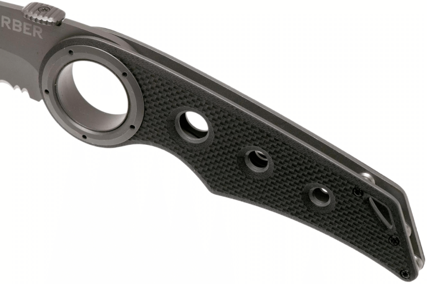 Gerber Remix Tactical foldekniv GE003641 Tanto-blad svart G10-håndtak med hull 12 cm