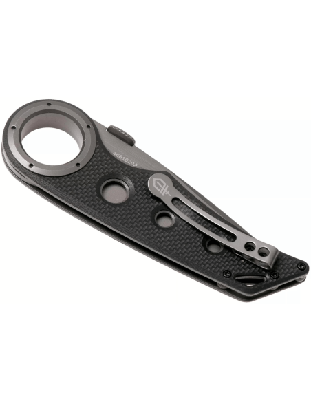Gerber Remix Tactical vouwmes GE003641 Tanto lemmet zwart G10 handvat met gaten 12cm