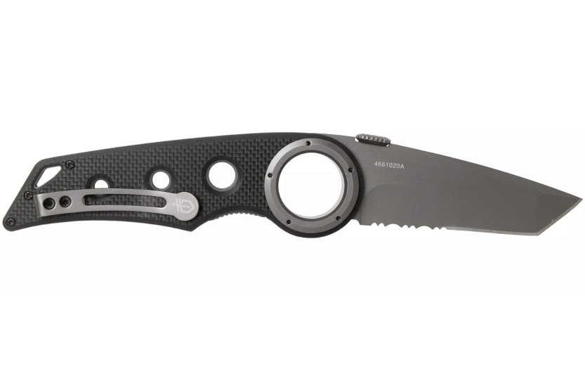 Gerber Remix Tactical foldekniv GE003641 Tanto klinge sort G10 håndtag med huller 12cm
