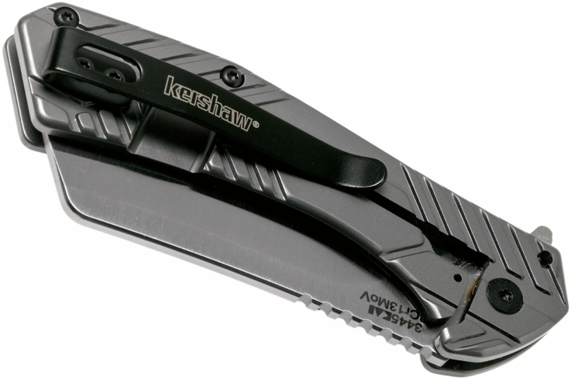 Kershaw Static KS.3445 coltello pieghevole 9,8 cm manico in acciaio grigio