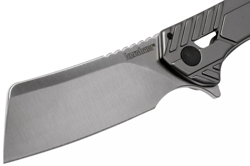 Kershaw Static KS.3445 foldekniv 9,8 cm med gråt stålhåndtag
