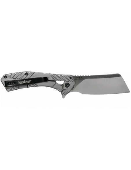 Navaja plegable Kershaw Static KS.3445 9.8cm mango de acero gris