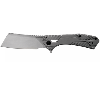 Kershaw Static KS.3445 folding knife 9.8cm grey steel handle