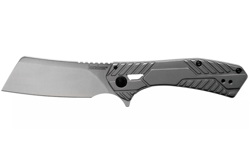 Kershaw Static KS.3445 foldekniv 9,8 cm med gråt stålhåndtag