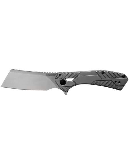Kershaw Static KS.3445 foldekniv 9,8 cm med gråt stålhåndtag