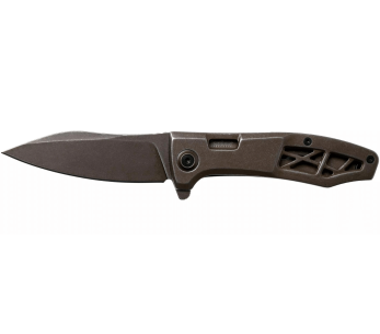Faca dobrável Kershaw Boilermaker KS.3475 Cabo em aço castanho com 10,8 cm