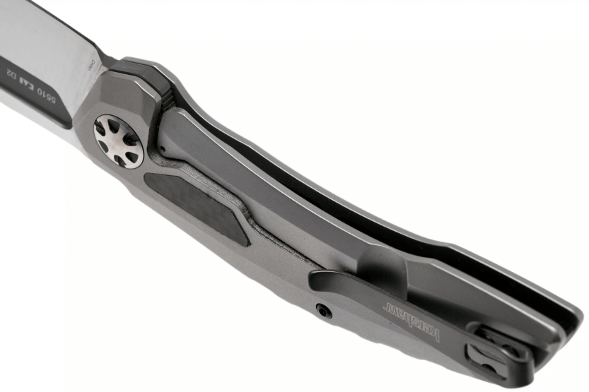 Klappmesser Kershaw Norad KS.5510 Stahlgriff grau 11,4cm