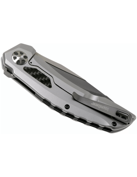 Klappmesser Kershaw Norad KS.5510 Stahlgriff grau 11,4cm