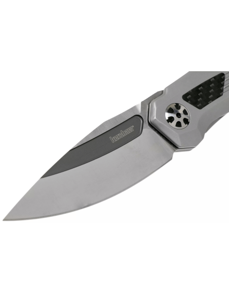Klappmesser Kershaw Norad KS.5510 Stahlgriff grau 11,4cm
