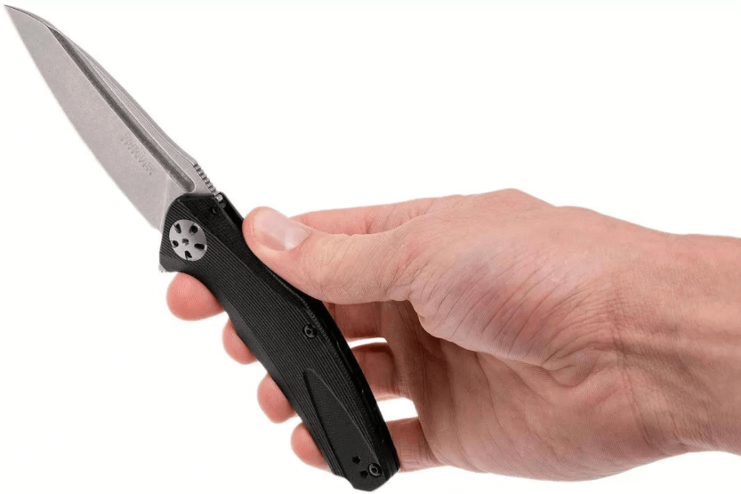 Kershaw Natrix Copper KS.7007 foldekniv 10,8 cm sort G10-håndtag