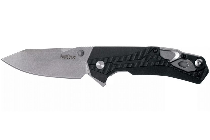 Faca dobrável Kershaw Drivetrain KS.8655 Cabo de nylon/fibra de vidro de 11,7 cm