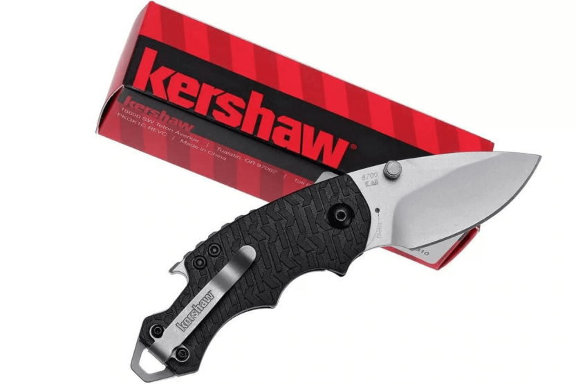 Kershaw Shuffle KS.8700 foldekniv sort nylon/glasfiberhåndtag 8,3 cm