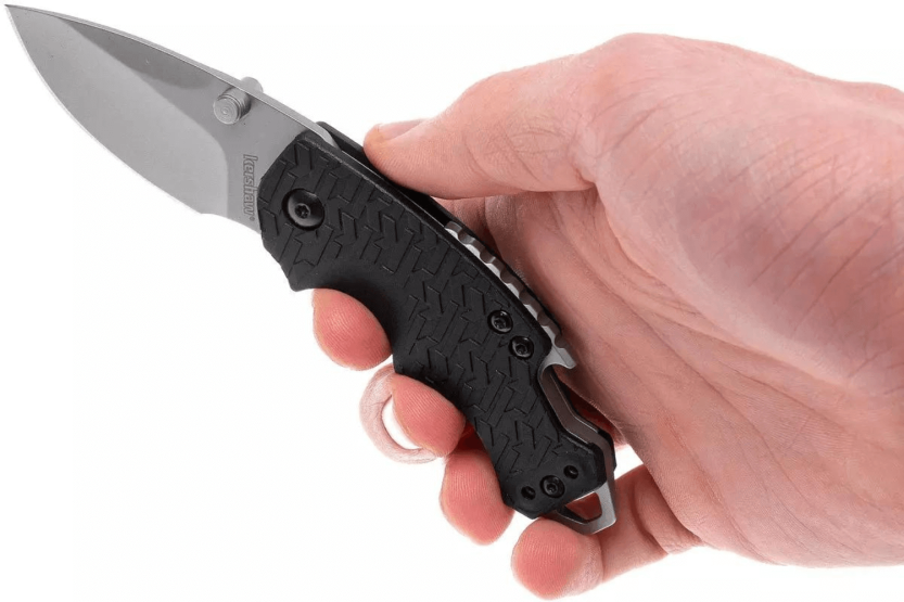 Kershaw Shuffle KS.8700 foldekniv sort nylon/glasfiberhåndtag 8,3 cm
