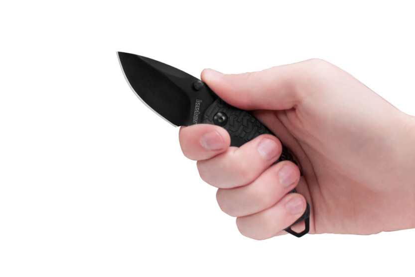 Kershaw Shuffle KS.8700BLK foldekniv sort blad sort nylon/glasfiber håndtag 8,3cm