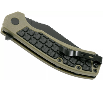 Kershaw Faultline KS.8760 fällkniv grönt gummiövergjutet nylon/glasfiberhandtag 10,2cm 2