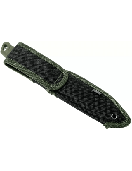 Faca Buck 656 Pursuit Large 0656GRS Lâmina de 11,4 cm cabo verde em nylon/fibra de vidro + bainha em poliéster