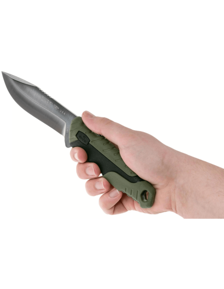 Buck Knife 656 Pursuit Large 0656GRS lama da 11,4 cm manico in nylon/fibra di vetro verde + fodero in poliestere