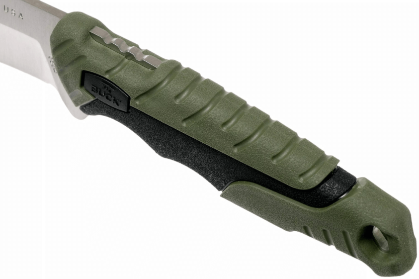 Buck Knife 656 Pursuit Large 0656GRS 11,4cm blade green nylon/fiberglass handle + polyester sheath