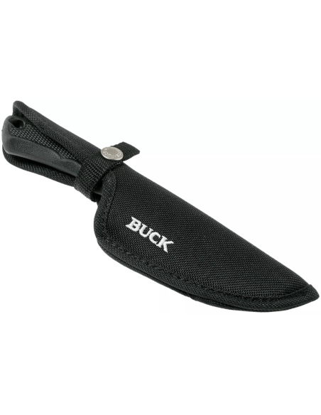Buck knife 684 Bucklite Max II Small 0684BKS blade 8,3cm black rubber handle + polyester sheath