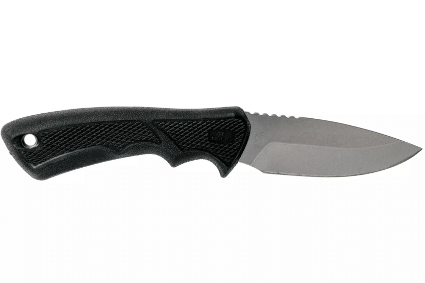 Messer Buck 684 Bucklite Max II Small 0684BKS Klinge 8,3cm schwarzer Gummigriff + Polyesteretui