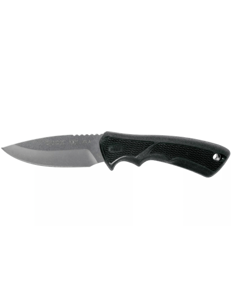 Buck veitsi 684 Bucklite Max II Small 0684BKS terä 8,3cm musta kumikahva + polyesterituppi