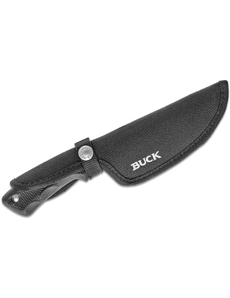 Buck veitsi 684 Bucklite Max II Large 0685BKS 10.2cm terä musta kumikahva + polyesterituppi