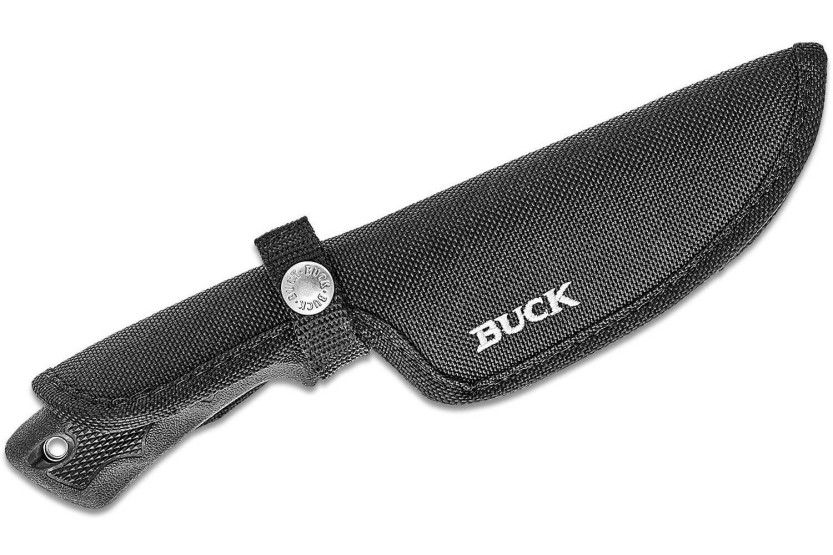 Messer Buck 685 Bucklite Max II Large Guthook 0685BKG Klinge 10,2cm schwarzer Gummigriff + Polyesteretui
