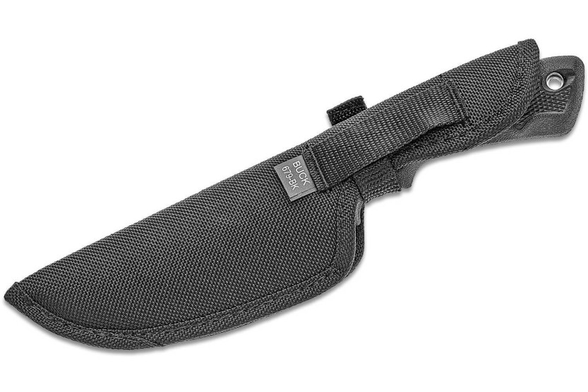 Messer Buck 685 Bucklite Max II Large Guthook 0685BKG Klinge 10,2cm schwarzer Gummigriff + Polyesteretui